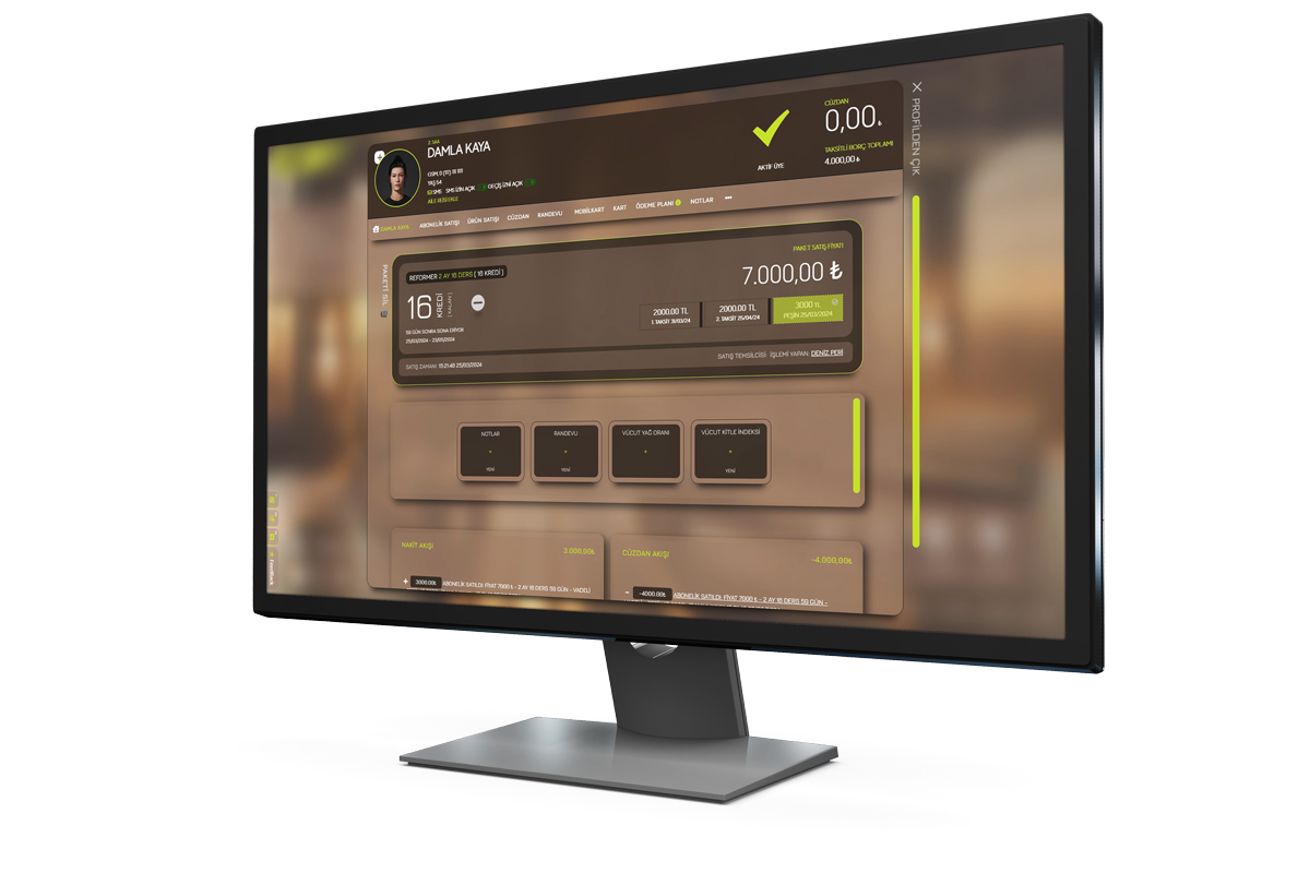 CARBON PROFİL EKRANI
