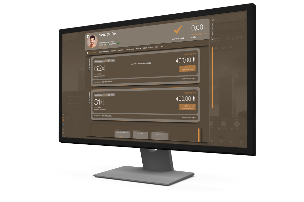 CARBON PROFİL EKRANI